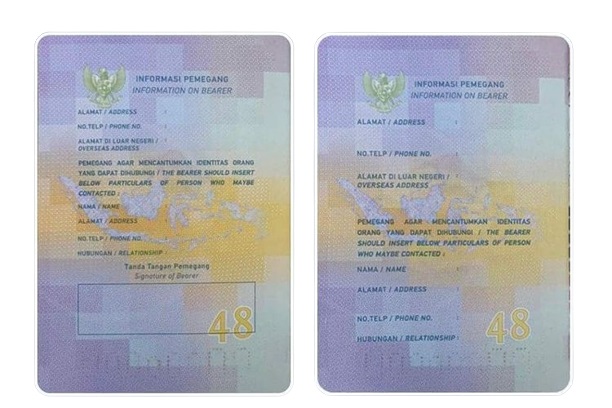 paspor indonesia tanpa tandatangan